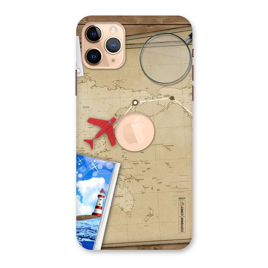 Summer Travel Back Case for iPhone 11 Pro Max Logo Cut
