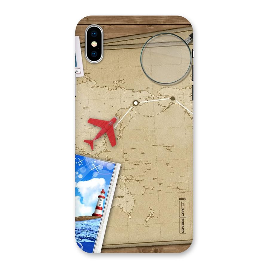 Summer Travel Back Case for iPhone XS