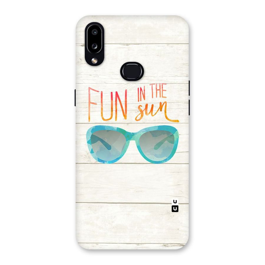 Sun Fun Back Case for Galaxy A10s