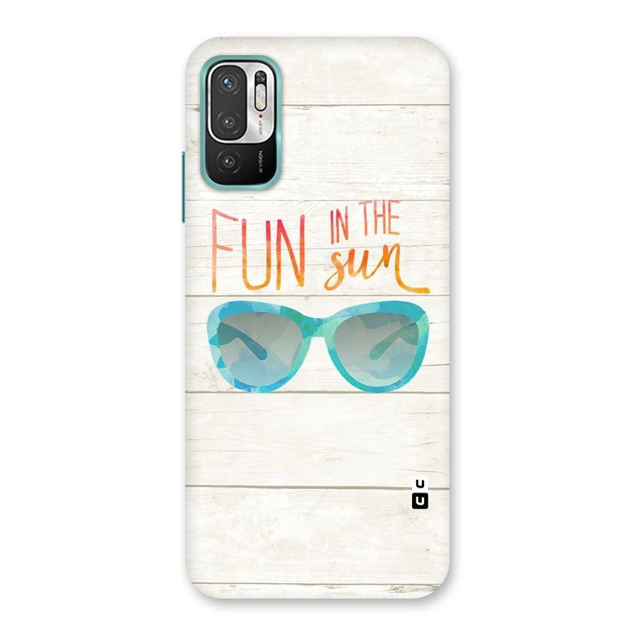 Sun Fun Back Case for Redmi Note 10T 5G