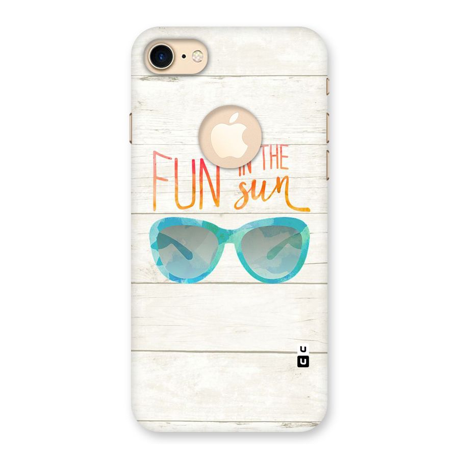 Sun Fun Back Case for iPhone 7 Logo Cut