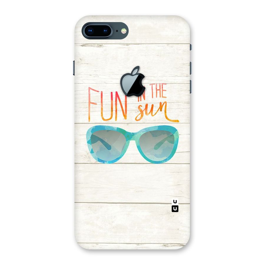 Sun Fun Back Case for iPhone 7 Plus Apple Cut