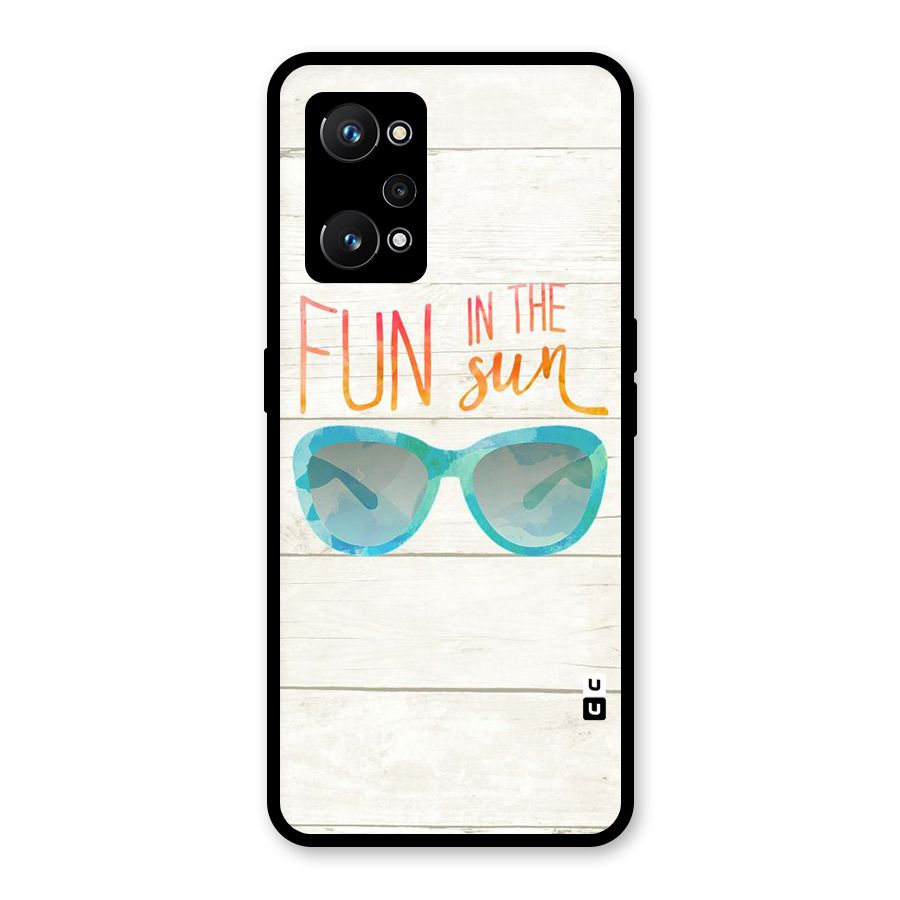 Sun Fun Glass Back Case for Realme GT Neo 3T