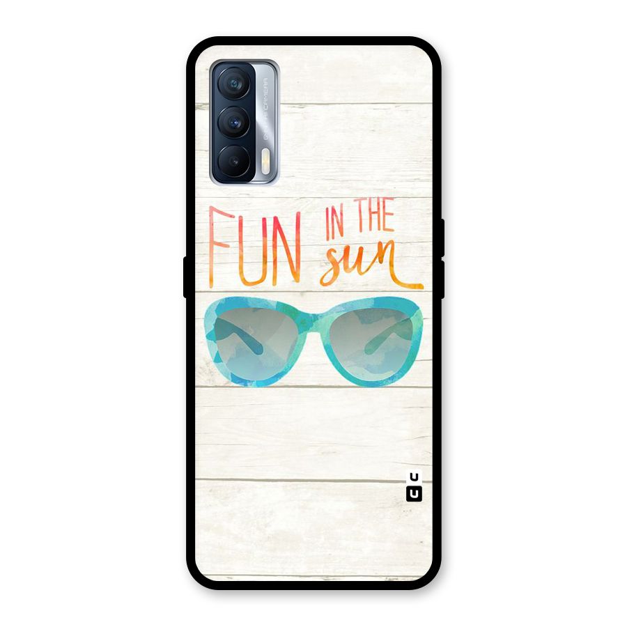 Sun Fun Glass Back Case for Realme X7