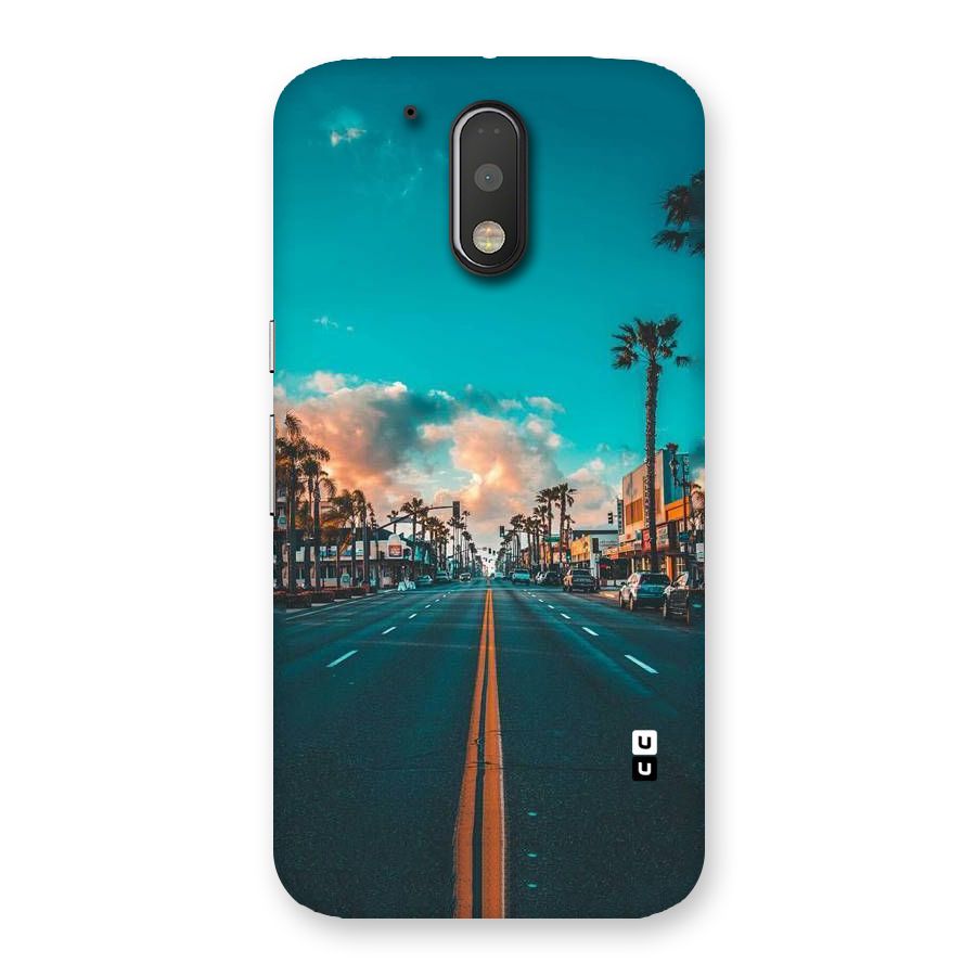 Sundown Road Back Case for Motorola Moto G4 Plus
