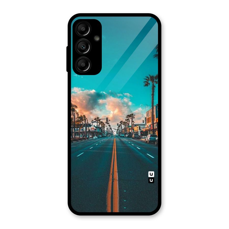 Sundown Road Glass Back Case for Galaxy A14 5G