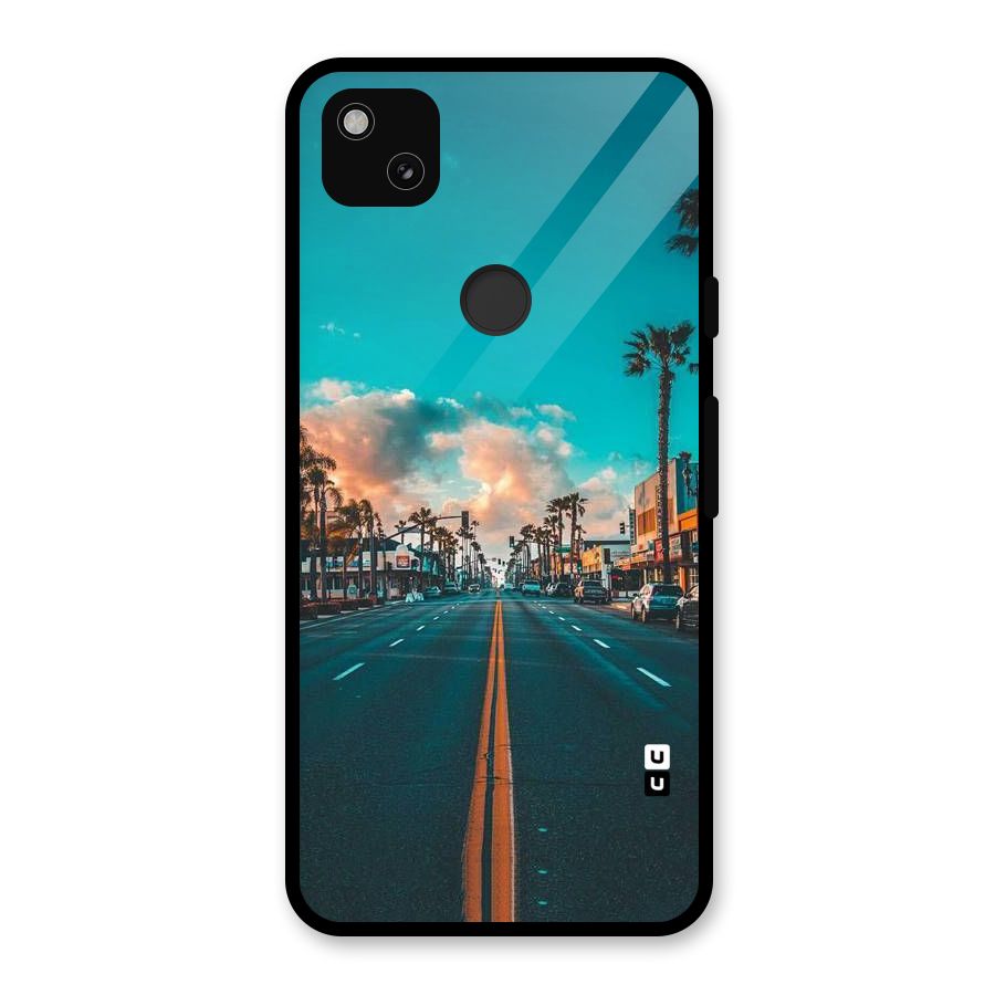 Sundown Road Glass Back Case for Google Pixel 4a