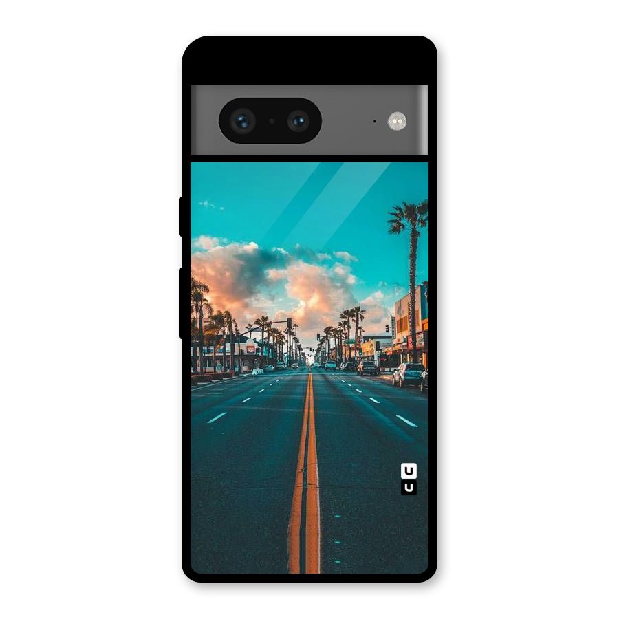 Sundown Road Glass Back Case for Google Pixel 7