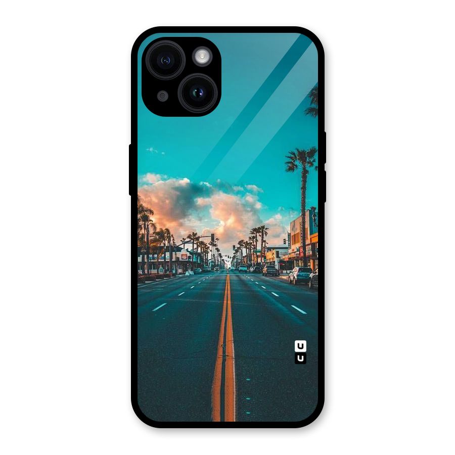 Sundown Road Glass Back Case for iPhone 14
