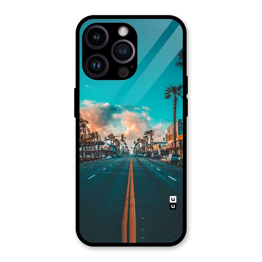 Sundown Road Glass Back Case for iPhone 14 Pro Max