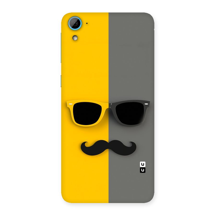 Sunglasses and Moustache Back Case for HTC Desire 826