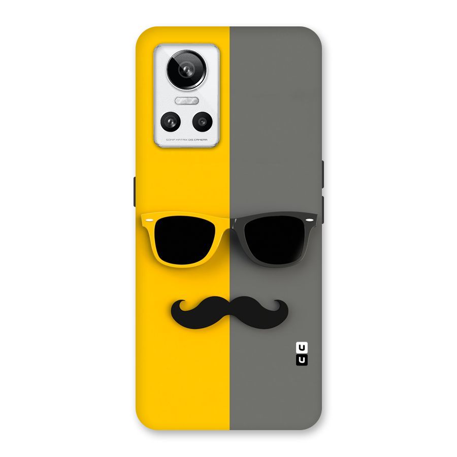 Sunglasses and Moustache Back Case for Realme GT Neo 3