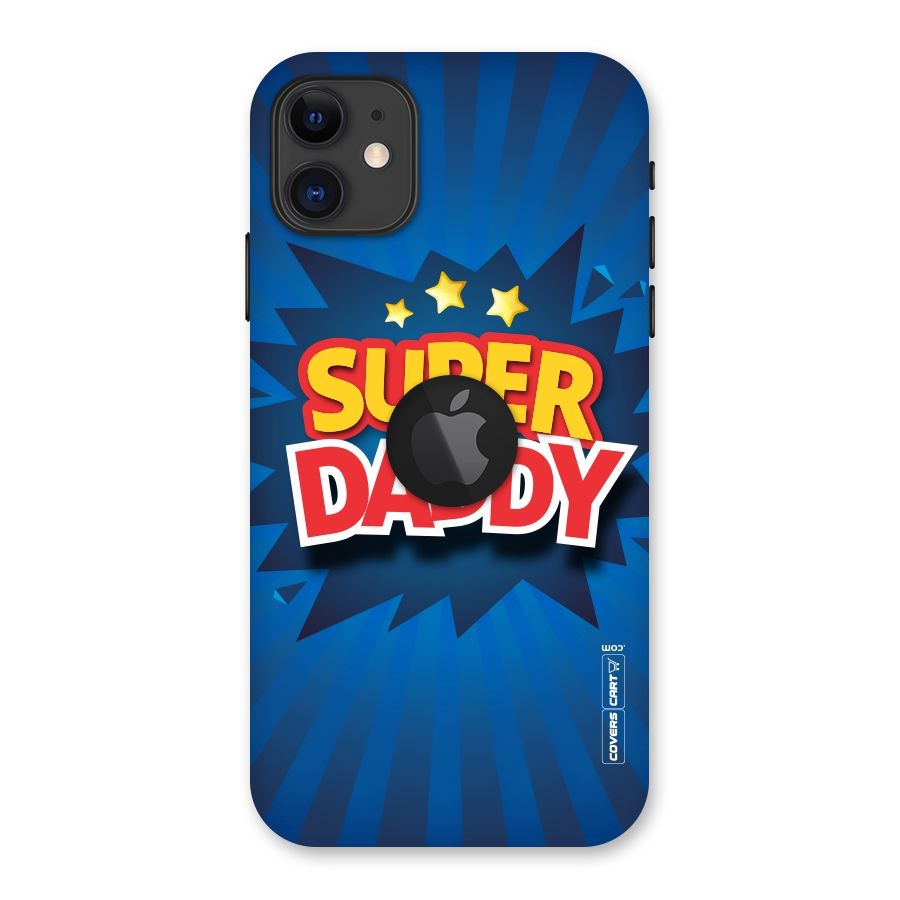 Super Daddy Back Case for iPhone 11 Logo Cut