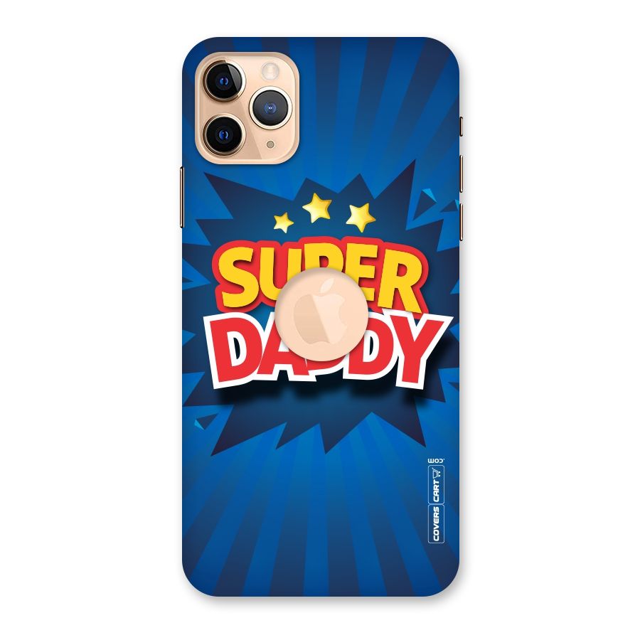 Super Daddy Back Case for iPhone 11 Pro Max Logo Cut