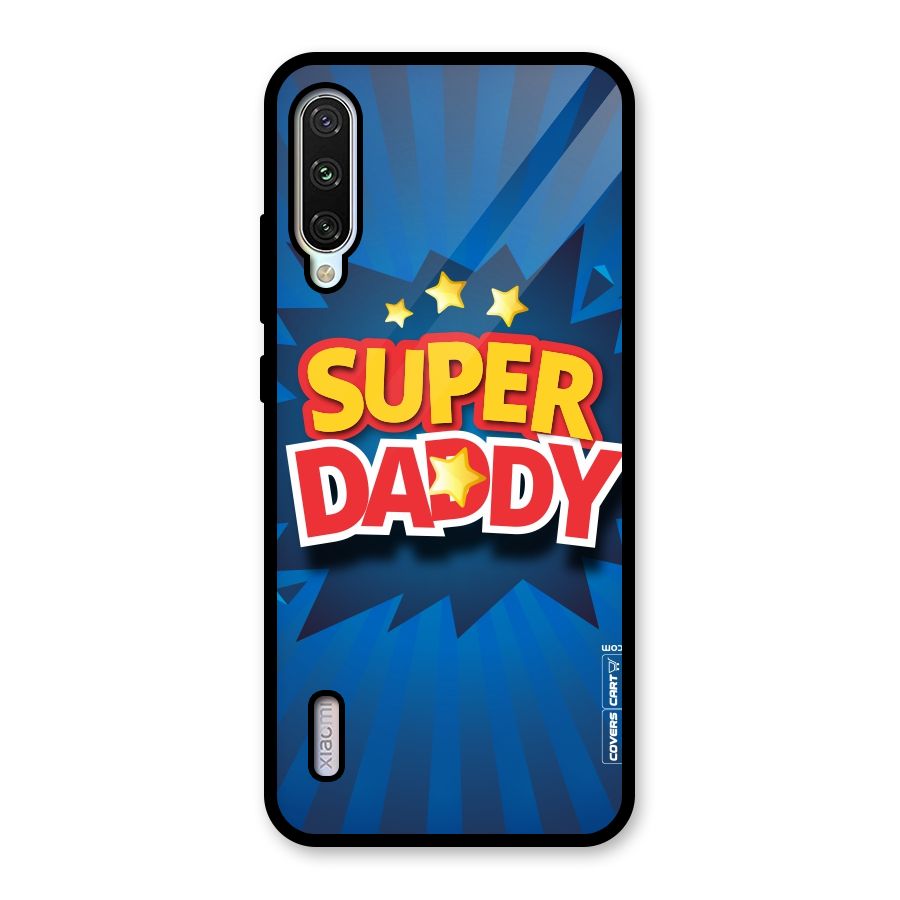 Super Daddy Glass Back Case for Mi A3