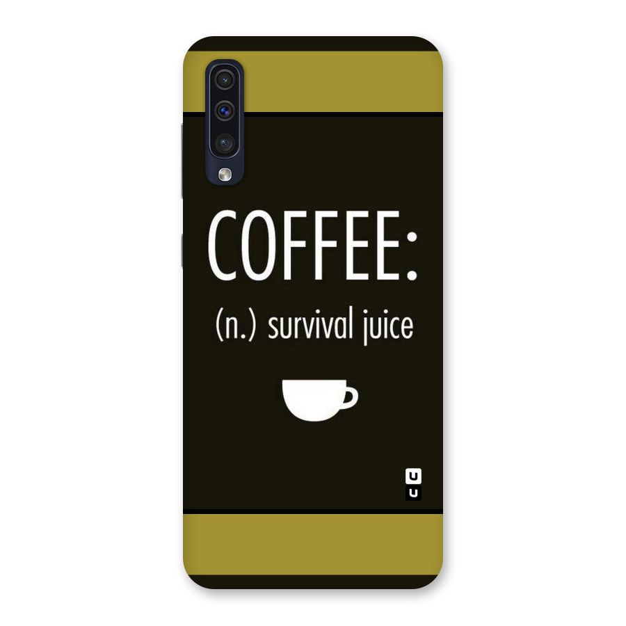 Survival Juice Back Case for Galaxy A50s