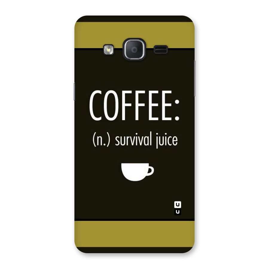Survival Juice Back Case for Galaxy On7 2015