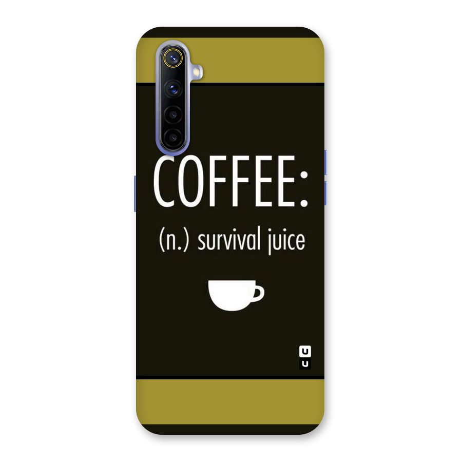 Survival Juice Back Case for Realme 6i