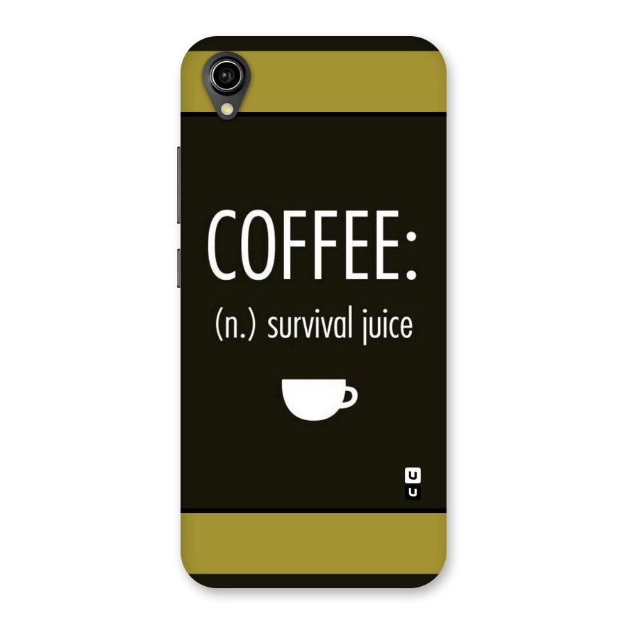 Survival Juice Back Case for Vivo Y90