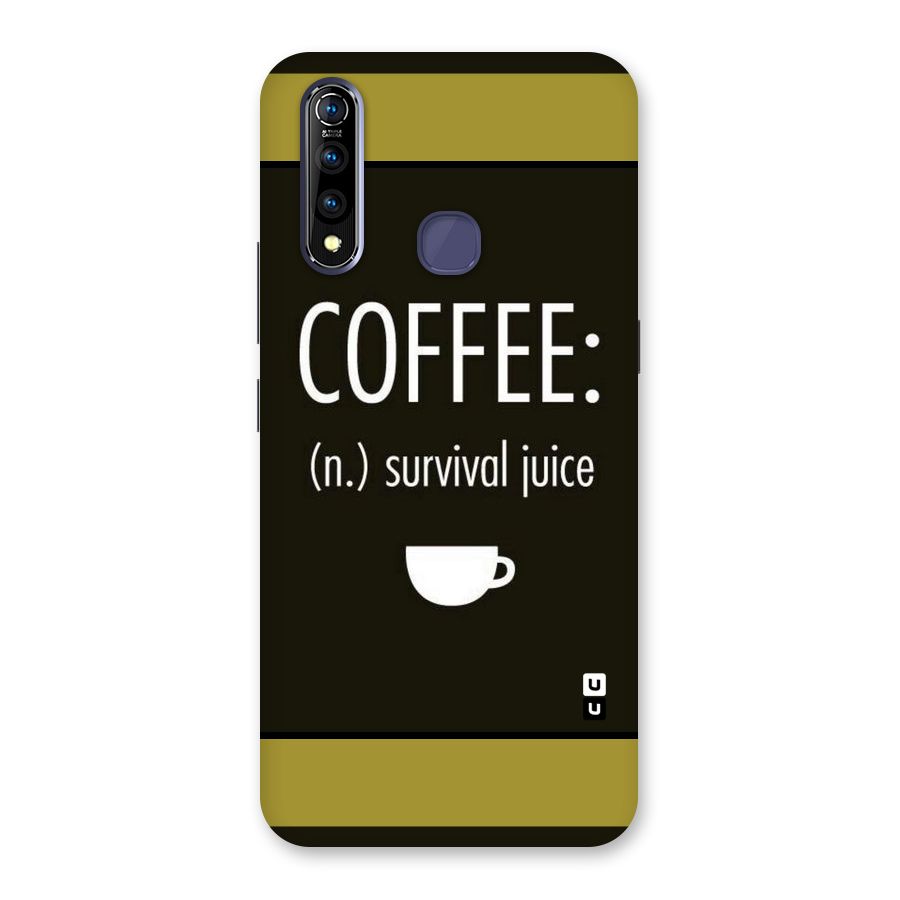 Survival Juice Back Case for Vivo Z1 Pro