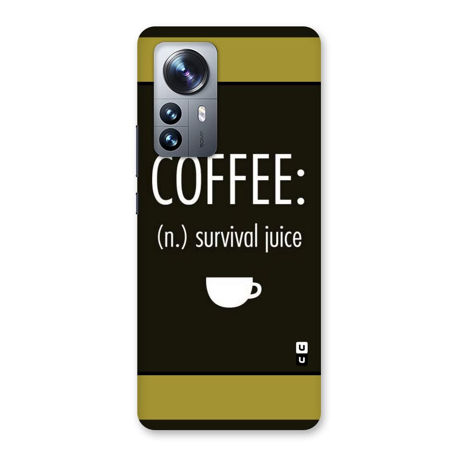 Survival Juice Back Case for Xiaomi 12 Pro