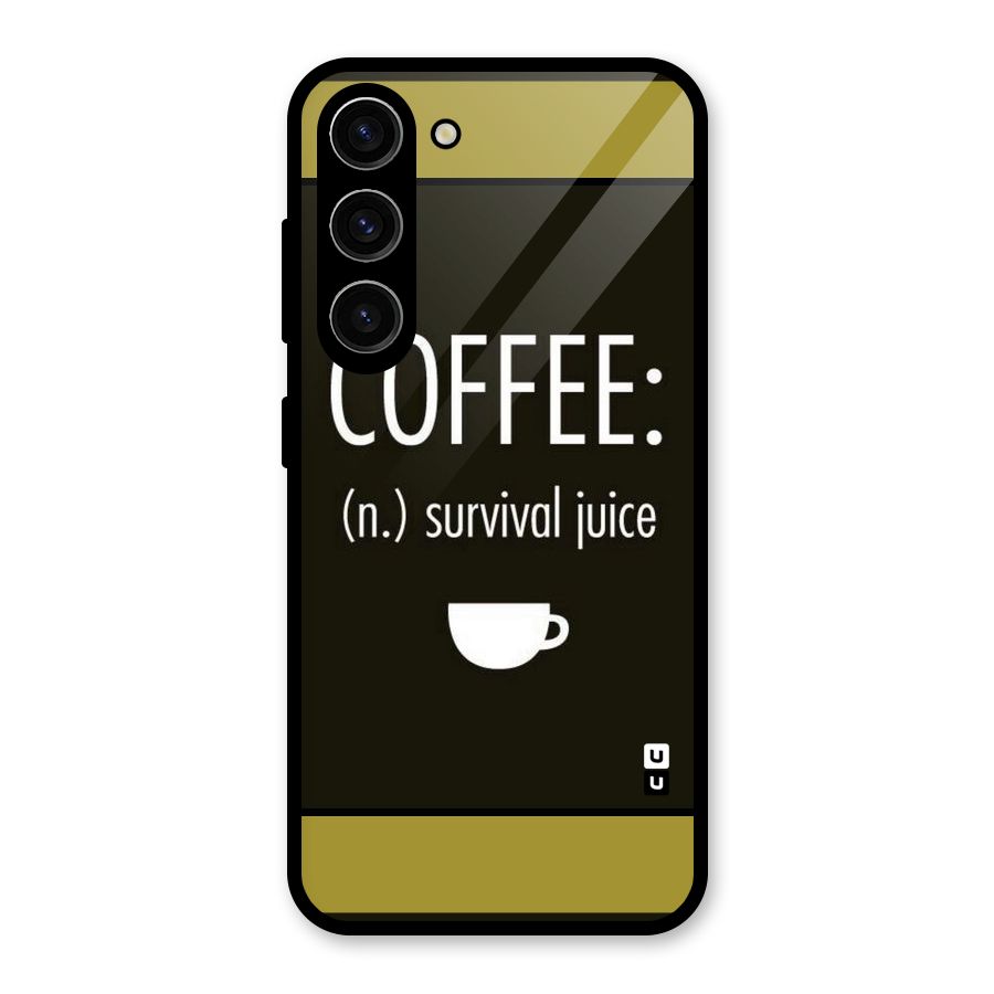 Survival Juice Glass Back Case for Galaxy S23