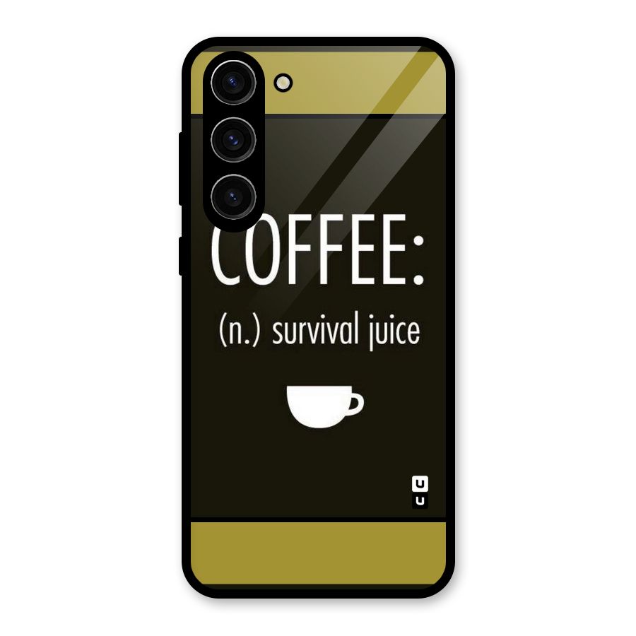 Survival Juice Glass Back Case for Galaxy S23 Plus
