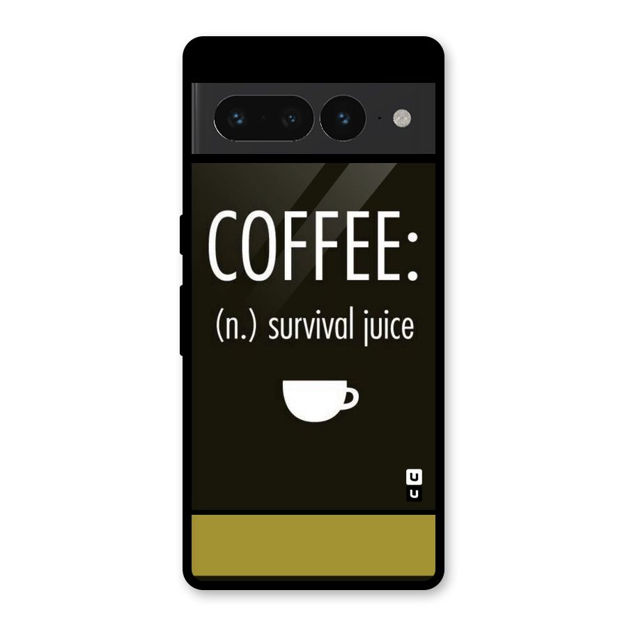 Survival Juice Glass Back Case for Google Pixel 7 Pro