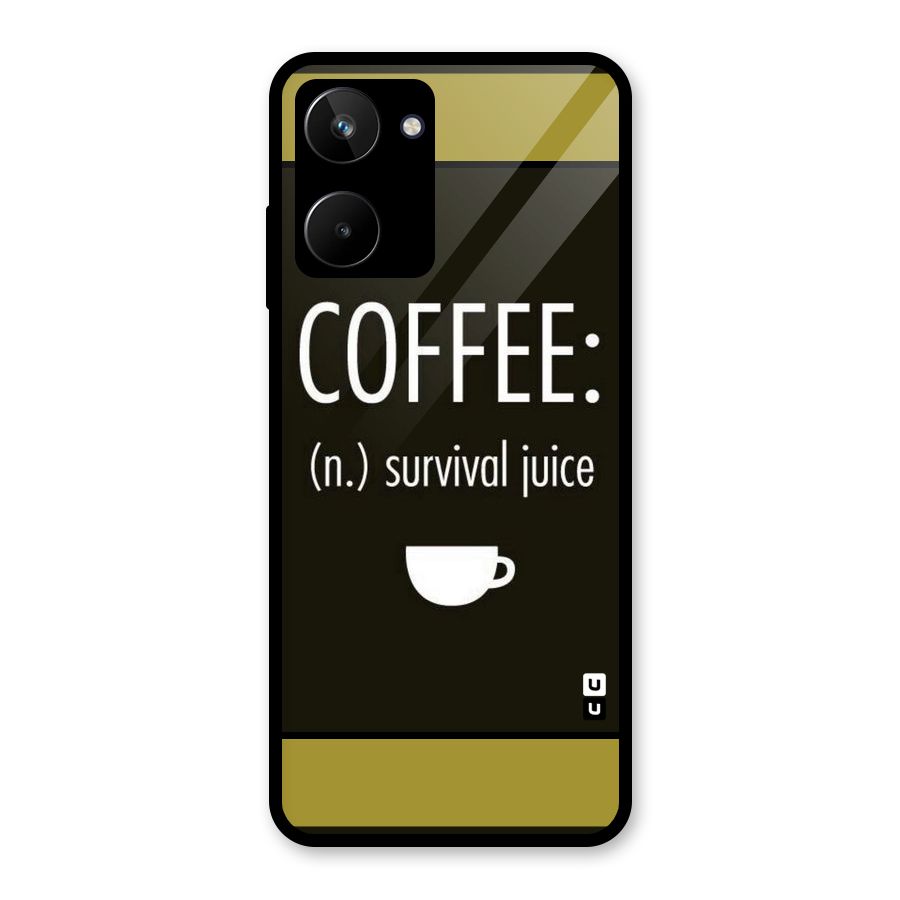 Survival Juice Glass Back Case for Realme 10