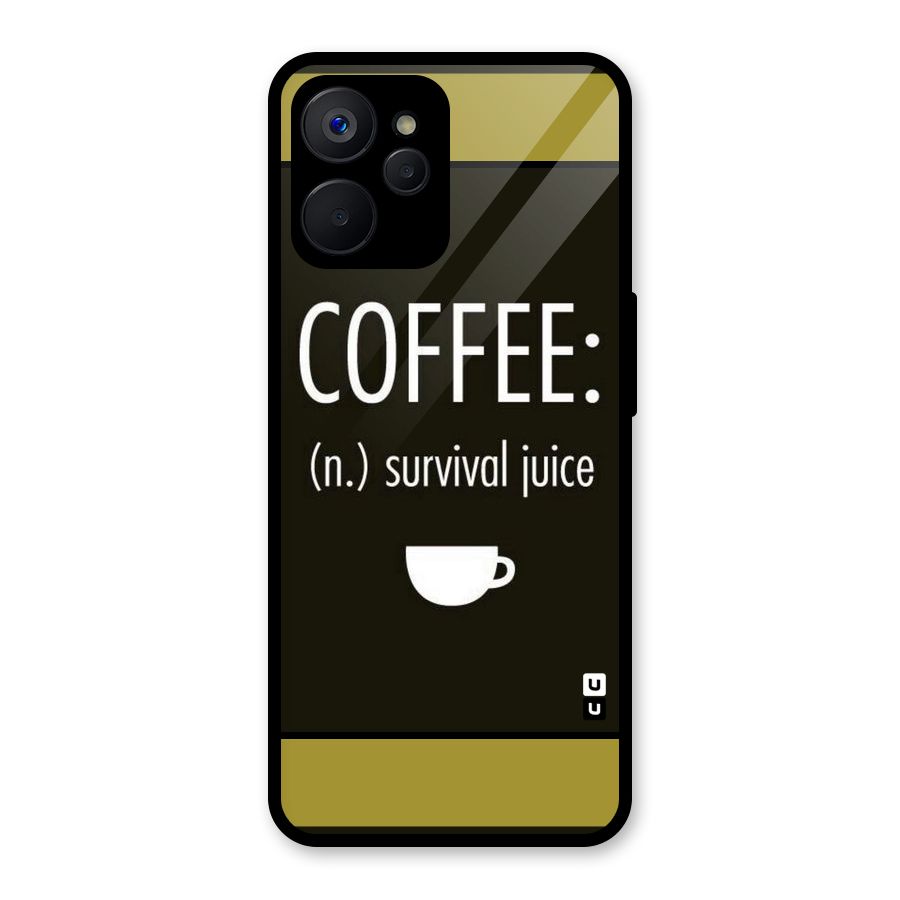 Survival Juice Glass Back Case for Realme 9i 5G