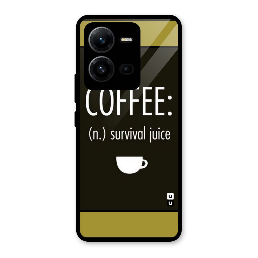 Survival Juice Glass Back Case for Vivo V25