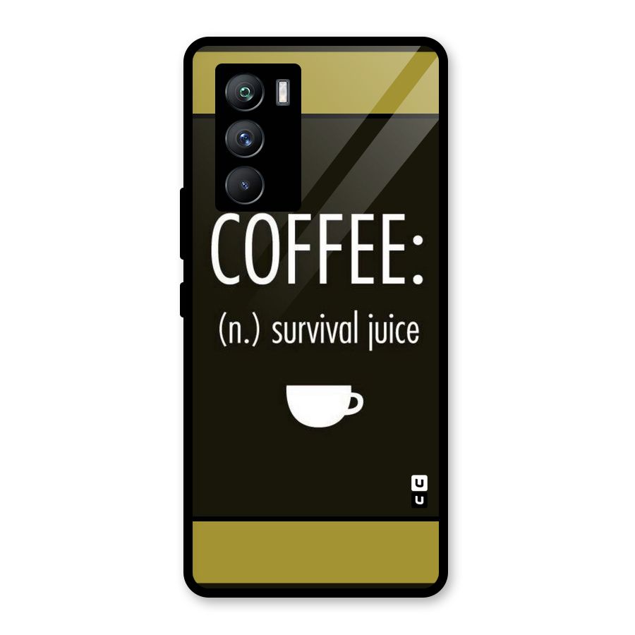Survival Juice Glass Back Case for Vivo iQOO 9 SE