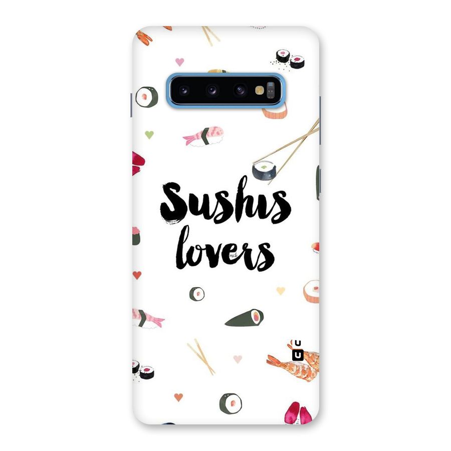 Sushi Lovers Back Case for Galaxy S10 Plus
