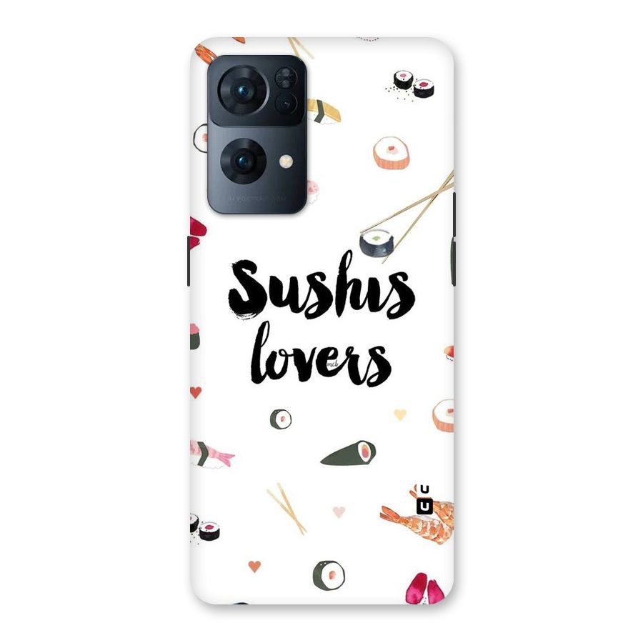 Sushi Lovers Back Case for Oppo Reno7 Pro 5G