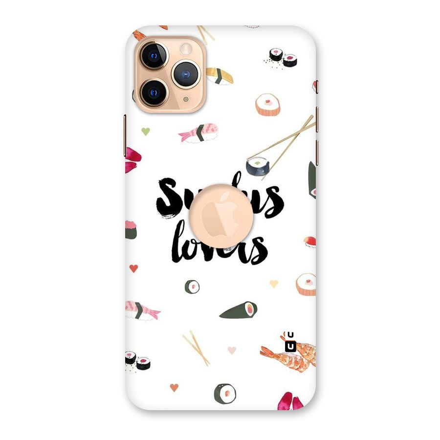 Sushi Lovers Back Case for iPhone 11 Pro Max Logo Cut