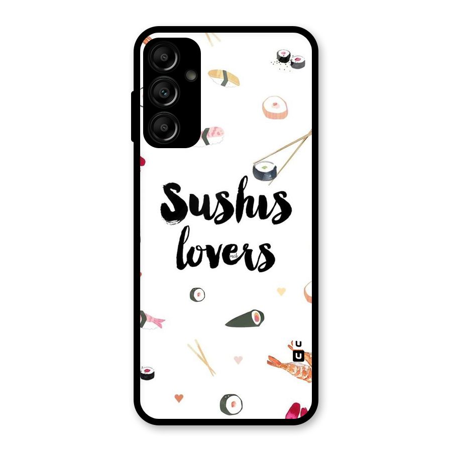 Sushi Lovers Glass Back Case for Galaxy A14 5G