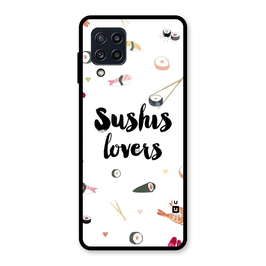 Sushi Lovers Glass Back Case for Galaxy M32