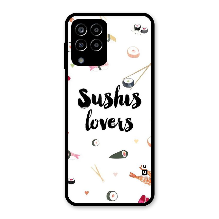 Sushi Lovers Glass Back Case for Galaxy M33