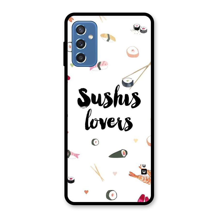 Sushi Lovers Glass Back Case for Galaxy M52 5G