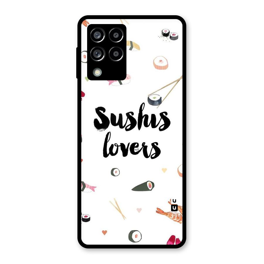 Sushi Lovers Glass Back Case for Galaxy M53 5G