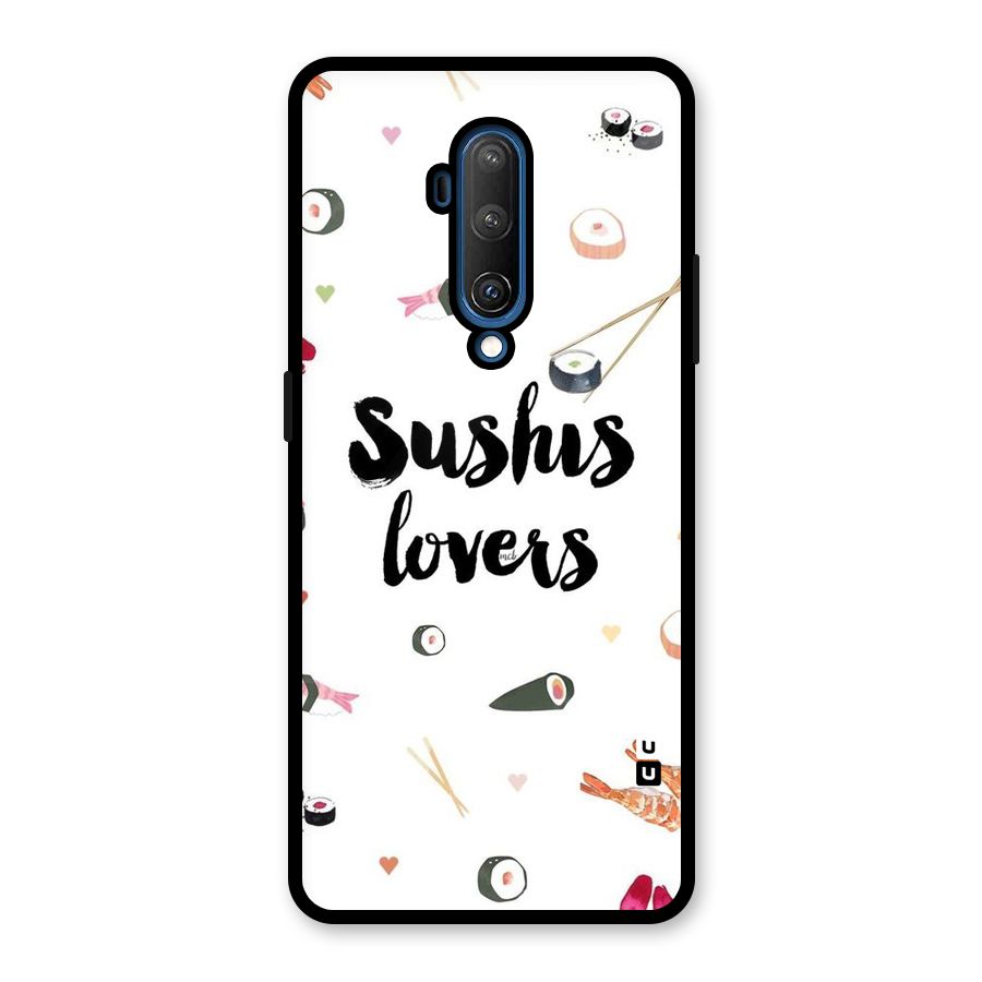 Sushi Lovers Glass Back Case for OnePlus 7T Pro