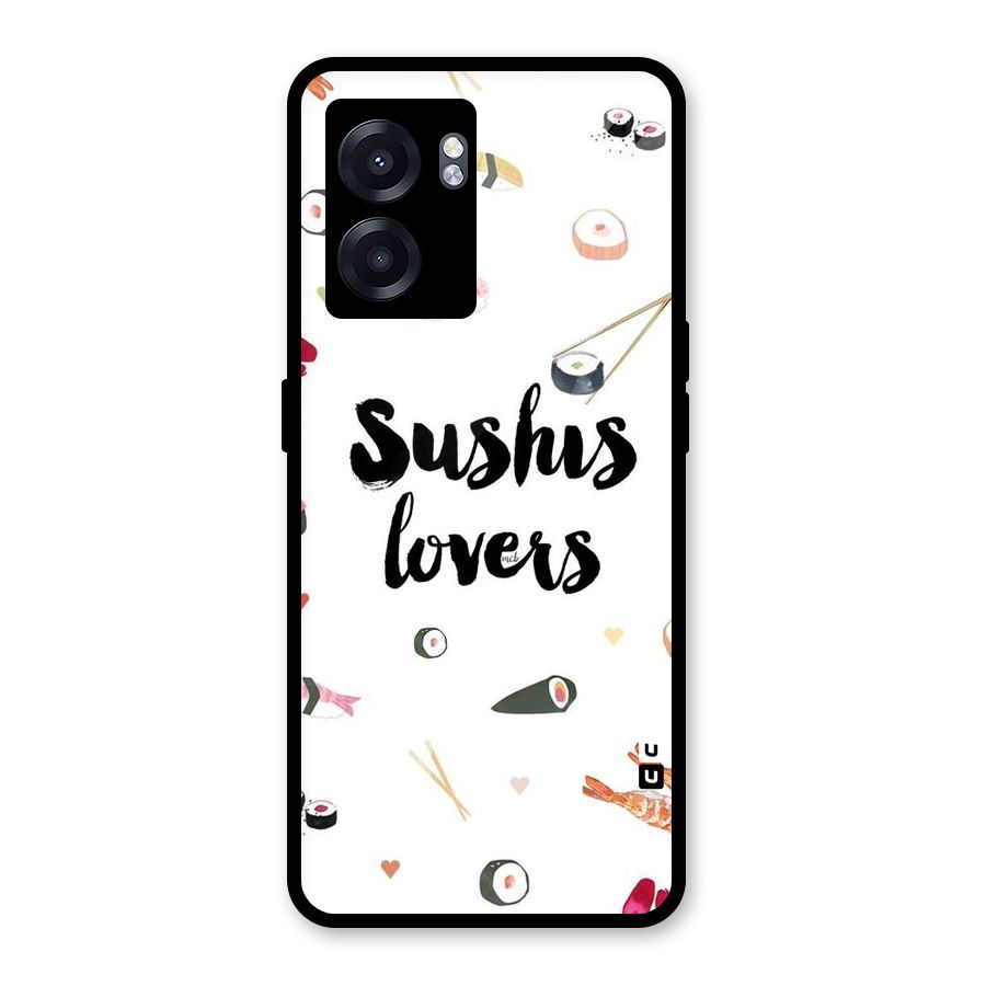 Sushi Lovers Glass Back Case for Oppo K10 (5G)
