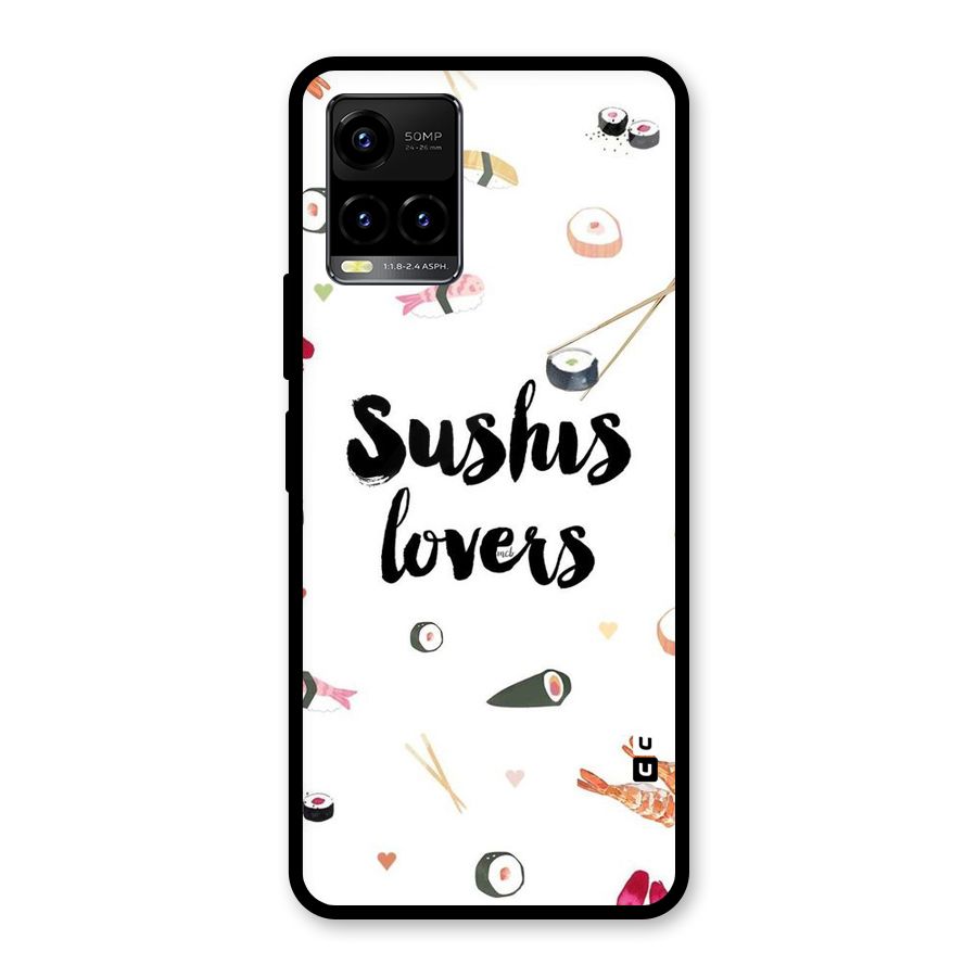 Sushi Lovers Glass Back Case for Vivo Y21T