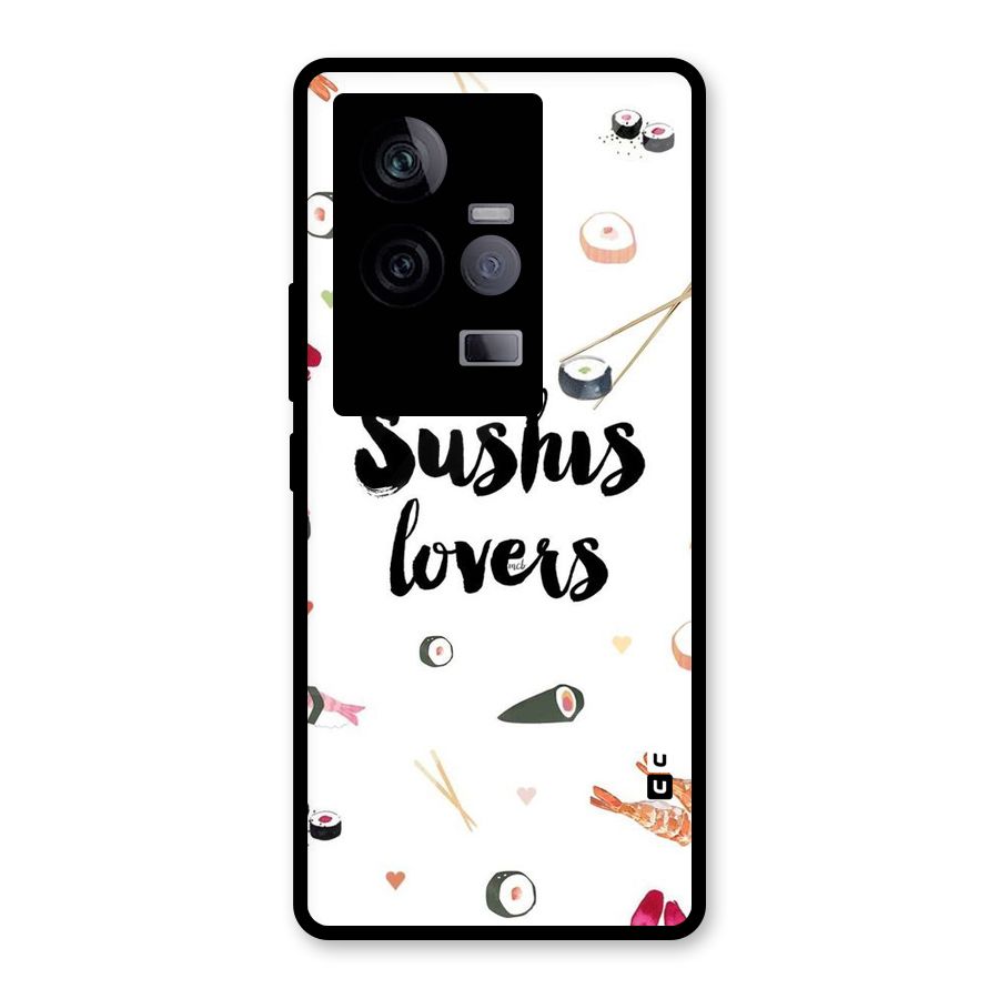 Sushi Lovers Glass Back Case for Vivo iQOO 11 5G
