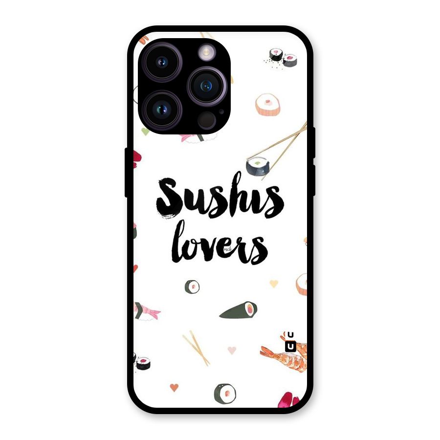 Sushi Lovers Glass Back Case for iPhone 14 Pro Max