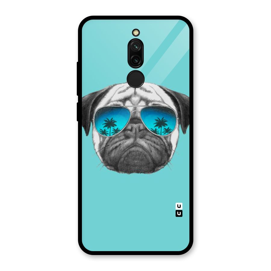 Swag Doggo Glass Back Case for Redmi 8