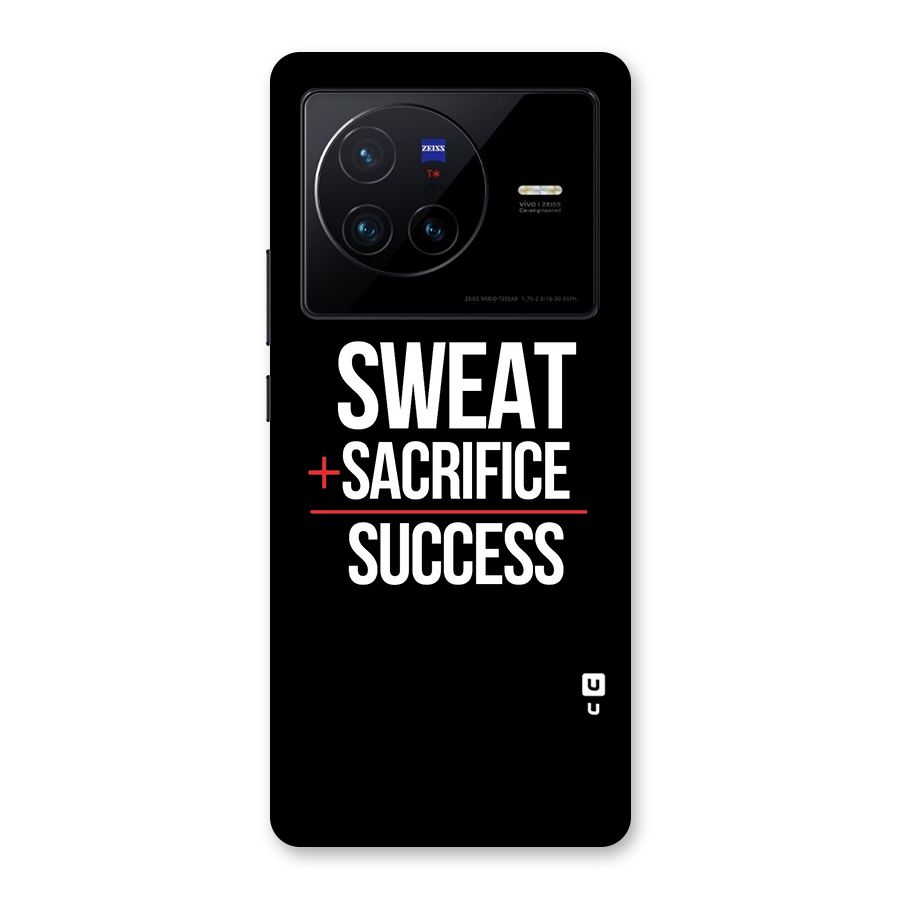 Sweat Sacrifice Success Back Case for Vivo X80