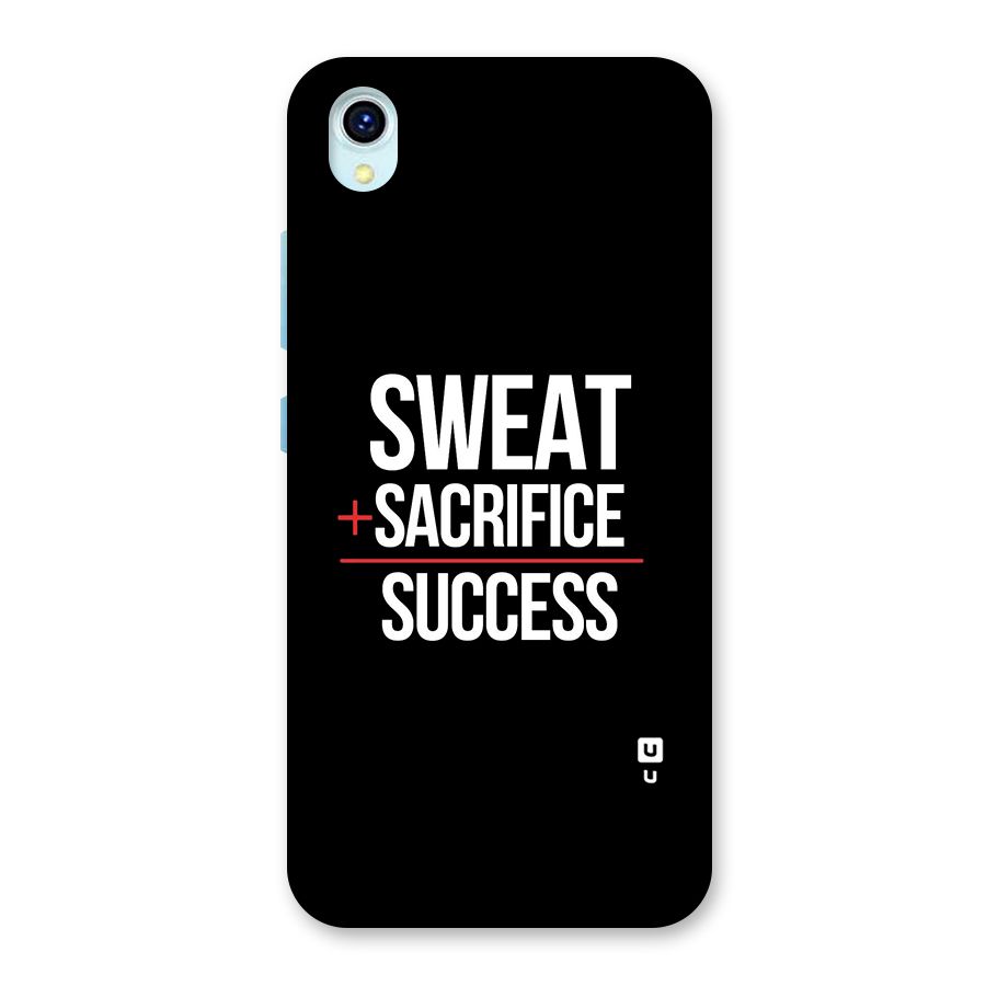Sweat Sacrifice Success Back Case for Vivo Y1s