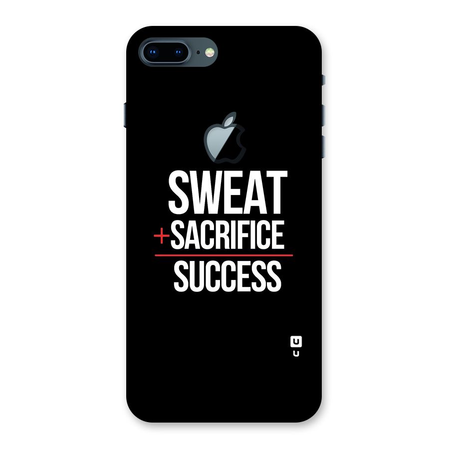 Sweat Sacrifice Success Back Case for iPhone 7 Plus Apple Cut