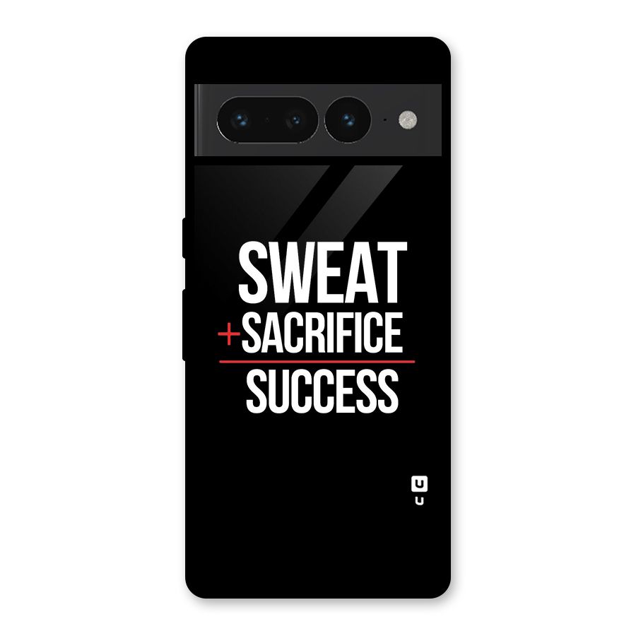 Sweat Sacrifice Success Glass Back Case for Google Pixel 7 Pro